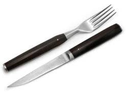 Besteck-Set WAKISASHI, Damastmesser Mit Gabel 25 Besteck-Set WAKISASHI, Damastmesser Mit Gabel -Haushaltsprodukte Geschäft besteck set wakisashi damastmesser mit gabel 1