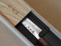 Damastmesser Petty 120 Rose Ebony, 35 Lagen 4 Damastmesser Petty 120 Rose Ebony, 35 Lagen – Bild 4