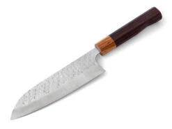 Damastmesser Santoku 165 Rose Ebony, 35 Lagen -Haushaltsprodukte Geschäft damastmesser santoku 165 rose ebony 35 lagen 1