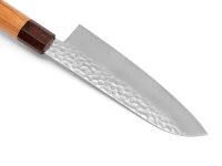 Damastmesser Santoku 170, VG-10, Hammerschlag 4 Damastmesser Santoku 170, VG-10, Hammerschlag – Bild 4