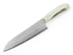 Damastmesser Santoku 180, Kadzuno-gara -Haushaltsprodukte Geschäft damastmesser santoku 180 kadzuno gara 1