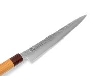 Damastmesser Sujihiki 240, VG-10, Hammerschlag 3 Damastmesser Sujihiki 240, VG-10, Hammerschlag – Bild 3