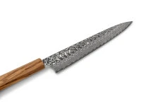 Damastmesser Sujihiki 270 SG2, 63 Lagen, Olive 3 Damastmesser Sujihiki 270 SG2, 63 Lagen, Olive – Bild 3