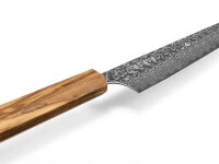 Damastmesser Sujihiki 270 SG2, 63 Lagen, Olive 4 Damastmesser Sujihiki 270 SG2, 63 Lagen, Olive – Bild 4