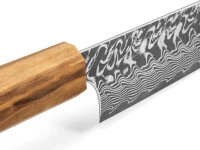 Damastmesser Sujihiki 270 SG2, 63 Lagen, Olive 5 Damastmesser Sujihiki 270 SG2, 63 Lagen, Olive – Bild 5