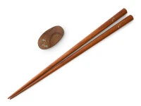 Essstäbchen Set Mit Ablage Tonbo, Granadillo 3 Essstäbchen Set Mit Ablage Tonbo, Granadillo – Bild 3