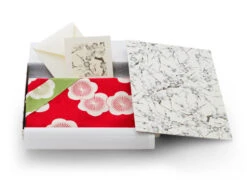 Geschenkset Chiyogami Mit Furoshiki Hana, Doppelseitig -Haushaltsprodukte Geschäft geschenkset chiyogami mit furoshiki hana doppelseitig 1