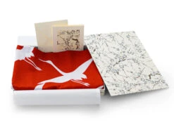Geschenkset Chiyogami Mit Furoshiki Kuren L, Rot -Haushaltsprodukte Geschäft geschenkset chiyogami mit furoshiki kuren l rot 1