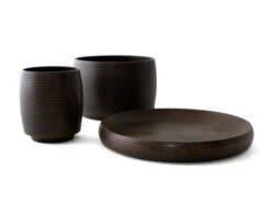 Geschirr-Set Turari Wan Sara Schwarz -Haushaltsprodukte Geschäft geschirr set turari wan sara schwarz 1