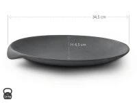 Gusseisen Grillpfanne 35 NakedPan, OIGEN 4 Gusseisen Grillpfanne 35 NakedPan, OIGEN – Bild 4