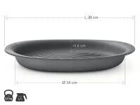 Gusseisen Grillpfanne NakedPan, OIGEN 6 Gusseisen Grillpfanne NakedPan, OIGEN – Bild 6