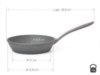 Gusseisenpfanne Solitto, 20cm 6 Gusseisenpfanne Solitto, 20cm – Bild 6