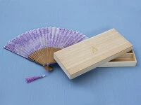 Handfächer Kiyoshisakura, Lila 7 Handfächer Kiyoshisakura, Lila – Bild 7