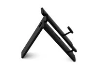 Handfächer Ständer, Holz Lackiert, Schwarz 3 Handfächer Ständer, Holz Lackiert, Schwarz – Bild 3