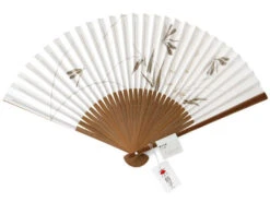 Handfächer Tsubame, Weiß -Haushaltsprodukte Geschäft handfaecher tsubame weiss 1