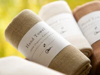 Handtücher Aus Japan, Bio-Baumwolle, Ivory, 36cm X 85cm 5 Handtücher Aus Japan, Bio-Baumwolle, Ivory, 36cm X 85cm – Bild 5