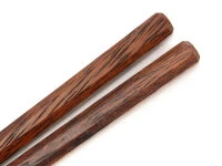 Japanische Essstäbchen Hachi, Red Oak, 23 Cm 3 Japanische Essstäbchen Hachi, Red Oak, 23 Cm – Bild 3