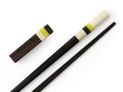 Japanische Essstäbchen Manchester Bee, Ebenholz, Mit Ablage -Haushaltsprodukte Geschäft japanische essstaebchen mancherster bee ebenholz mit ablage 1