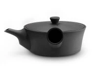 Japanische Kyusu Sencha 320, Banko Yaki, 320 Ml, Schwarz 3 Japanische Kyusu Sencha 320, Banko Yaki, 320 Ml, Schwarz – Bild 3