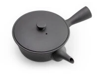 Japanische Kyusu Sencha 320, Banko Yaki, 320 Ml, Schwarz 4 Japanische Kyusu Sencha 320, Banko Yaki, 320 Ml, Schwarz – Bild 4