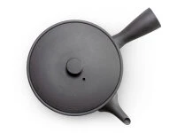 Japanische Kyusu Sencha 320, Banko Yaki, 320 Ml, Schwarz 7 Japanische Kyusu Sencha 320, Banko Yaki, 320 Ml, Schwarz – Bild 7