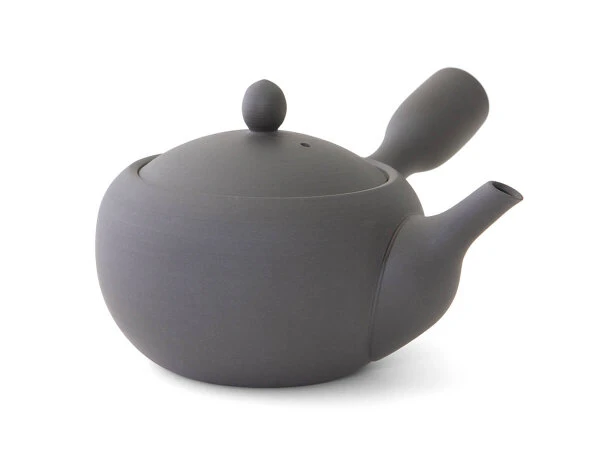 Japanische Teekanne Anzu Kurokusube, Banko Yaki, 320 Ml, Teesieb Aus Ton 8 Japanische Teekanne Anzu Kurokusube, Banko Yaki, 320 Ml, Teesieb Aus Ton – Bild 8