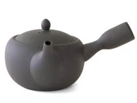 Japanische Teekanne Anzu Kurokusube, Banko Yaki, 320 Ml, Teesieb Aus Ton 4 Japanische Teekanne Anzu Kurokusube, Banko Yaki, 320 Ml, Teesieb Aus Ton – Bild 4