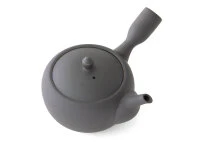 Japanische Teekanne Anzu Kurokusube, Banko Yaki, 320 Ml, Teesieb Aus Ton 5 Japanische Teekanne Anzu Kurokusube, Banko Yaki, 320 Ml, Teesieb Aus Ton – Bild 5