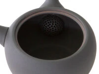 Japanische Teekanne Anzu Kurokusube, Banko Yaki, 320 Ml, Teesieb Aus Ton 6 Japanische Teekanne Anzu Kurokusube, Banko Yaki, 320 Ml, Teesieb Aus Ton – Bild 6