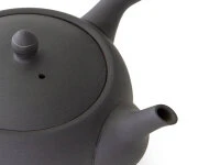 Japanische Teekanne Anzu Kurokusube, Banko Yaki, 320 Ml, Teesieb Aus Ton 7 Japanische Teekanne Anzu Kurokusube, Banko Yaki, 320 Ml, Teesieb Aus Ton – Bild 7