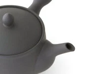 Japanische Teekanne Fuyou Kurokusube, Banko Yaki, 190 Ml 5 Japanische Teekanne Fuyou Kurokusube, Banko Yaki, 190 Ml – Bild 5