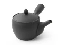 Japanische Teekanne Fuyou Kurokusube, Banko Yaki, 190 Ml 6 Japanische Teekanne Fuyou Kurokusube, Banko Yaki, 190 Ml – Bild 6