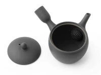 Japanische Teekanne Fuyou Kurokusube, Banko Yaki, 190 Ml 8 Japanische Teekanne Fuyou Kurokusube, Banko Yaki, 190 Ml – Bild 8