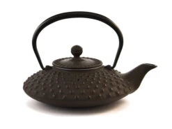 Japanische Teekanne Gusseisen Hira Arare, 0,5 L, Braun -Haushaltsprodukte Geschäft japanische teekanne gusseisen hira arare 0 5 l braun 1