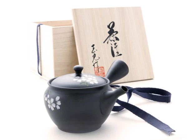 Japanische Teekanne Tokoname Sakura Mit Geschenkbox 9 Japanische Teekanne Tokoname Sakura Mit Geschenkbox – Bild 9