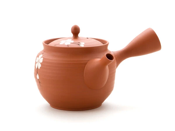 Japanische Teekanne Tokoname Sakura Momo 7 Japanische Teekanne Tokoname Sakura Momo – Bild 7