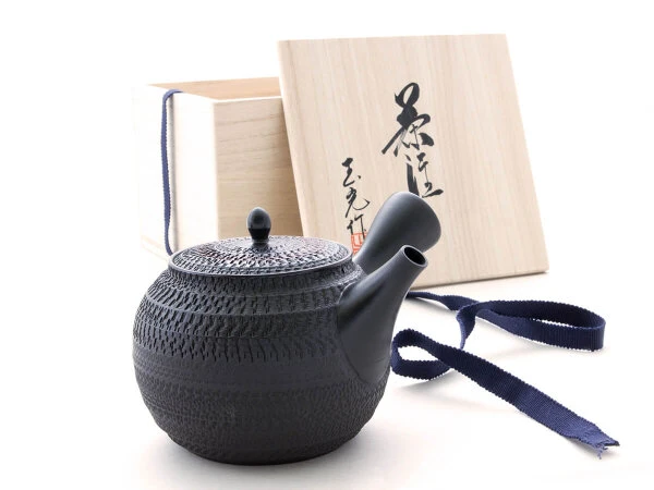 Japanische Teekanne Tokoname Sendan Maru Mit Geschenkbox 11 Japanische Teekanne Tokoname Sendan Maru Mit Geschenkbox – Bild 11