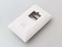 Japanische Vase Act/ Slit, Weiß 3 Japanische Vase Act/ Slit, Weiß – Bild 3