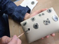 Japanische Vase Act/ Slope, Weiß 3 Japanische Vase Act/ Slope, Weiß – Bild 3