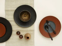 Japanischer Teller Homura, Schwarz, 3 Größen 12 Japanischer Teller Homura, Schwarz, 3 Größen – Bild 12