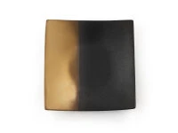 Japanischer Teller Sou, Schwarz-gold, 2 Größen 3 Japanischer Teller Sou, Schwarz-gold, 2 Größen – Bild 3