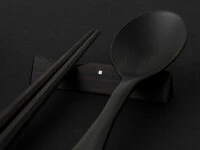 Japanisches Besteck-Set Yokina Asa, Ebenholz 4 Japanisches Besteck-Set Yokina Asa, Ebenholz – Bild 4