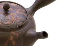 Japanisches Teeservice 6-teilig, Kyusu Tokoname Mokake 4 Japanisches Teeservice 6-teilig, Kyusu Tokoname Mokake – Bild 4