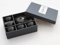 Japanisches Teeservice Kuro Hiramaru, 6-teilig 8 Japanisches Teeservice Kuro Hiramaru, 6-teilig – Bild 8