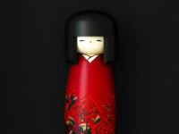 Kokeshi: Dekofigur Benibara 6 Kokeshi: Dekofigur Benibara – Bild 6
