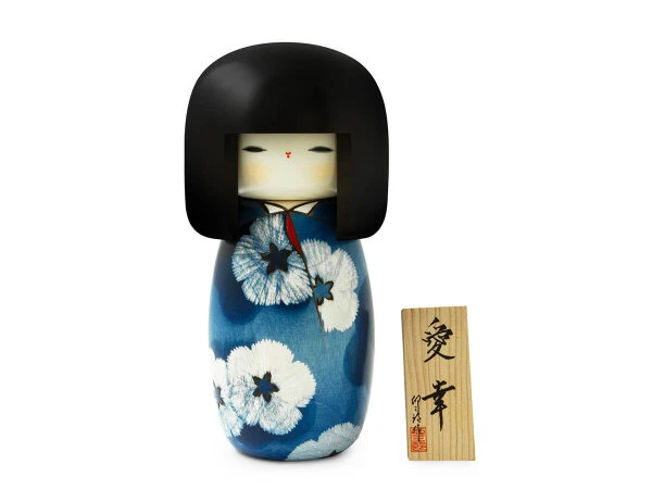 Kokeshi: Holzfigur Aiko 7 Kokeshi: Holzfigur Aiko – Bild 7