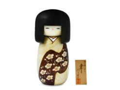 Kokeshi: Holzfigur Sachi -Haushaltsprodukte Geschäft kokeshi holzfigur sachi 1