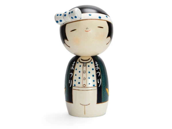 Kokeshi: Holzpuppe Wasshoi Boy 6 Kokeshi: Holzpuppe Wasshoi Boy – Bild 6