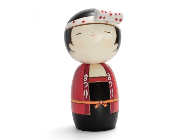 Kokeshi: Holzpuppe Wasshoi Girl 6 Kokeshi: Holzpuppe Wasshoi Girl – Bild 6