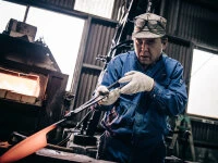 KYUSAKICHI ZA Damascus Santoku 180, 69 Lagen 10 KYUSAKICHI ZA Damascus Santoku 180, 69 Lagen – Bild 10